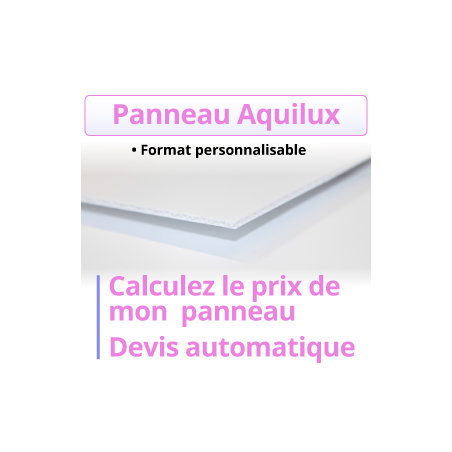 impression panneau aquilux Bordeaux