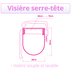 Visière de protection lavable à vendre