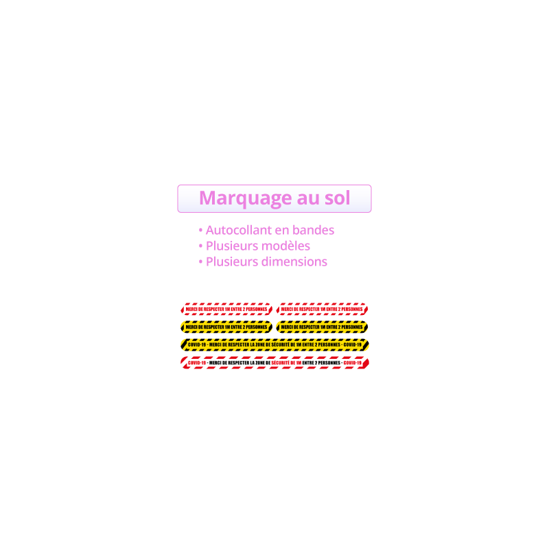 marquage au so COVID 19 - CORONAVIRUS