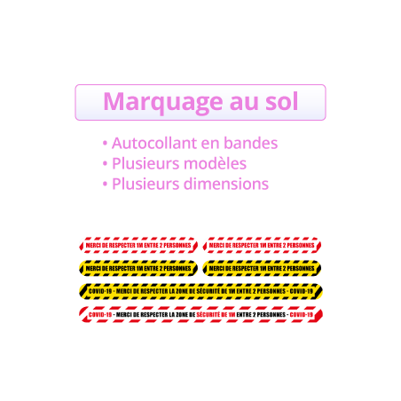 marquage au so COVID 19 - CORONAVIRUS