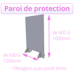 paroi en plexi pas cher en stock livraison rapide - vitre anti postillon