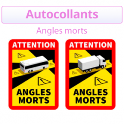 Commandez des autocollants angles morts